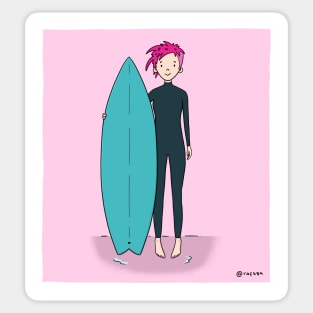 Surfer Girl #3 Sticker